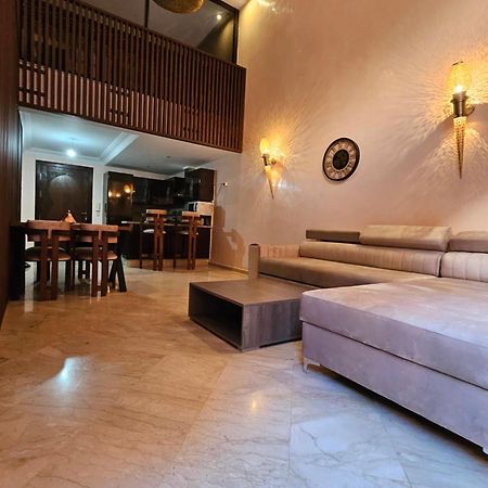 Charmant Duplex Au Coeur De Gueliz, Quartier Haut De Gamme De Marrakech Marrákes Kültér fotó