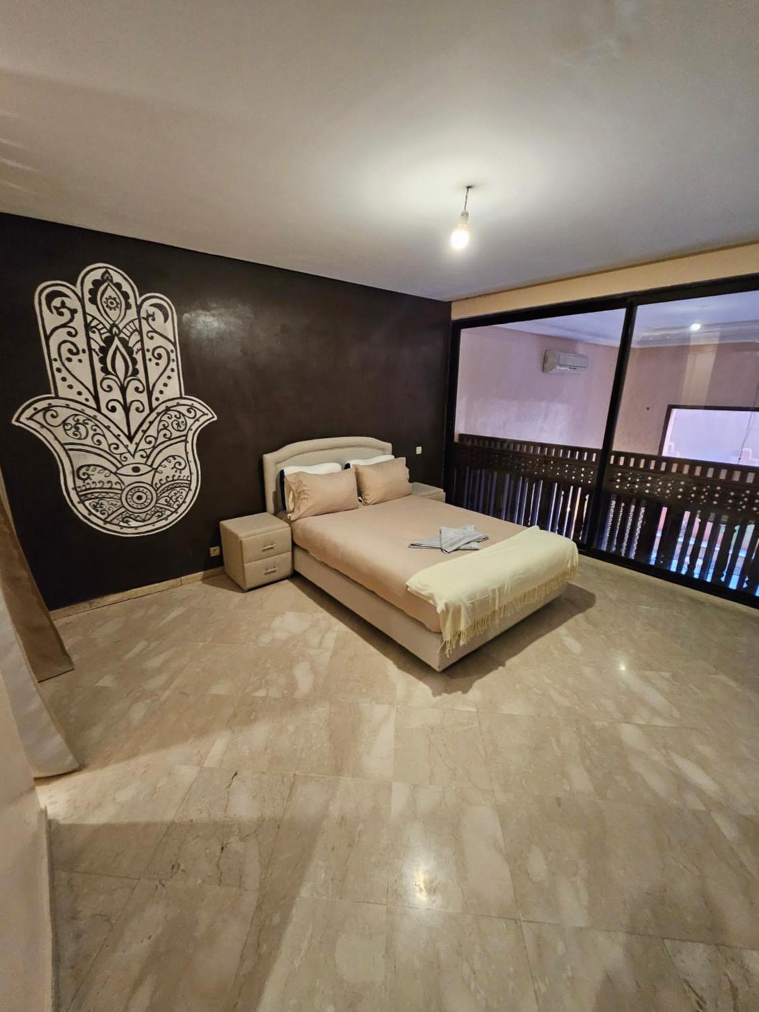 Charmant Duplex Au Coeur De Gueliz, Quartier Haut De Gamme De Marrakech Marrákes Kültér fotó