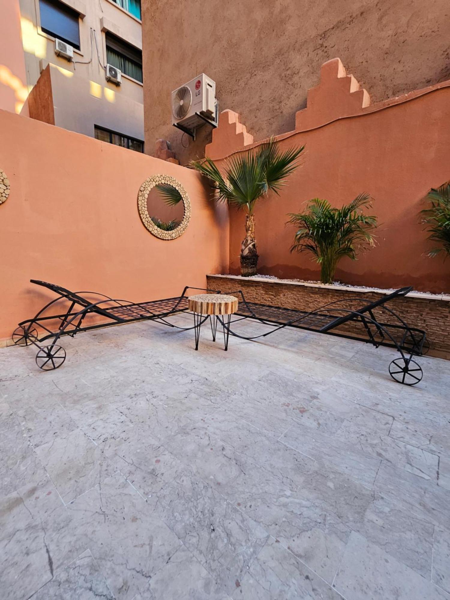 Charmant Duplex Au Coeur De Gueliz, Quartier Haut De Gamme De Marrakech Marrákes Kültér fotó