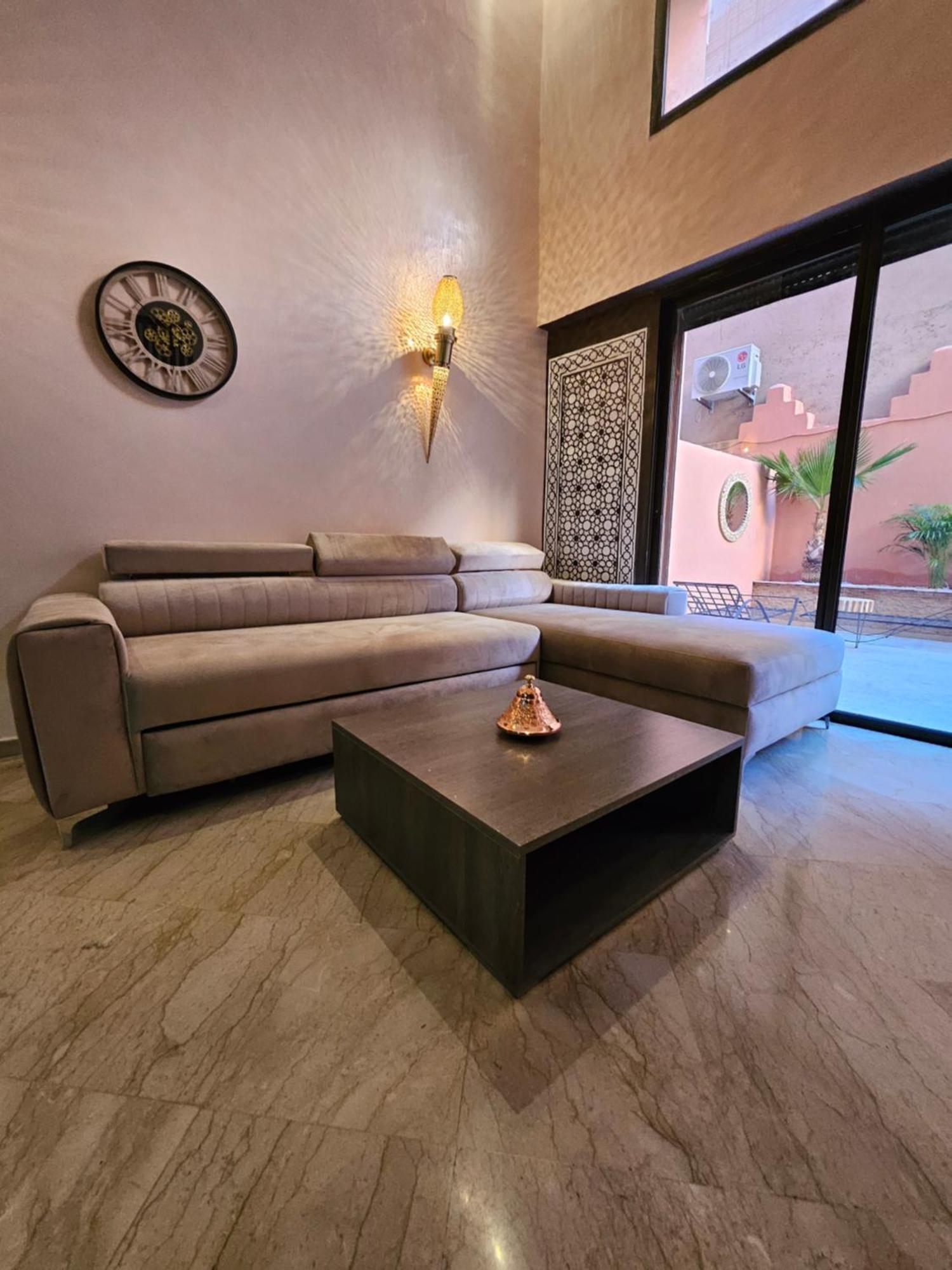 Charmant Duplex Au Coeur De Gueliz, Quartier Haut De Gamme De Marrakech Marrákes Kültér fotó