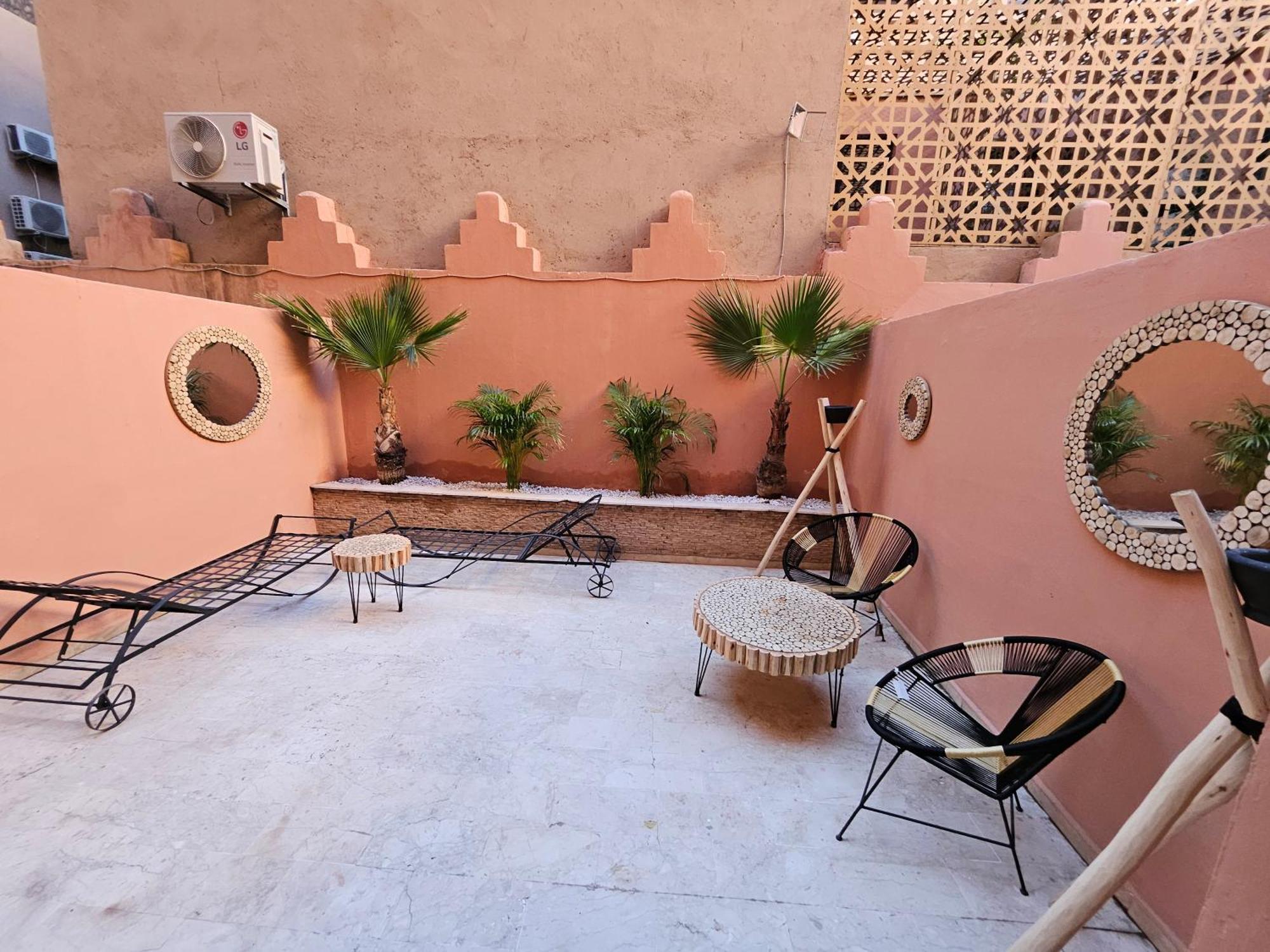 Charmant Duplex Au Coeur De Gueliz, Quartier Haut De Gamme De Marrakech Marrákes Kültér fotó