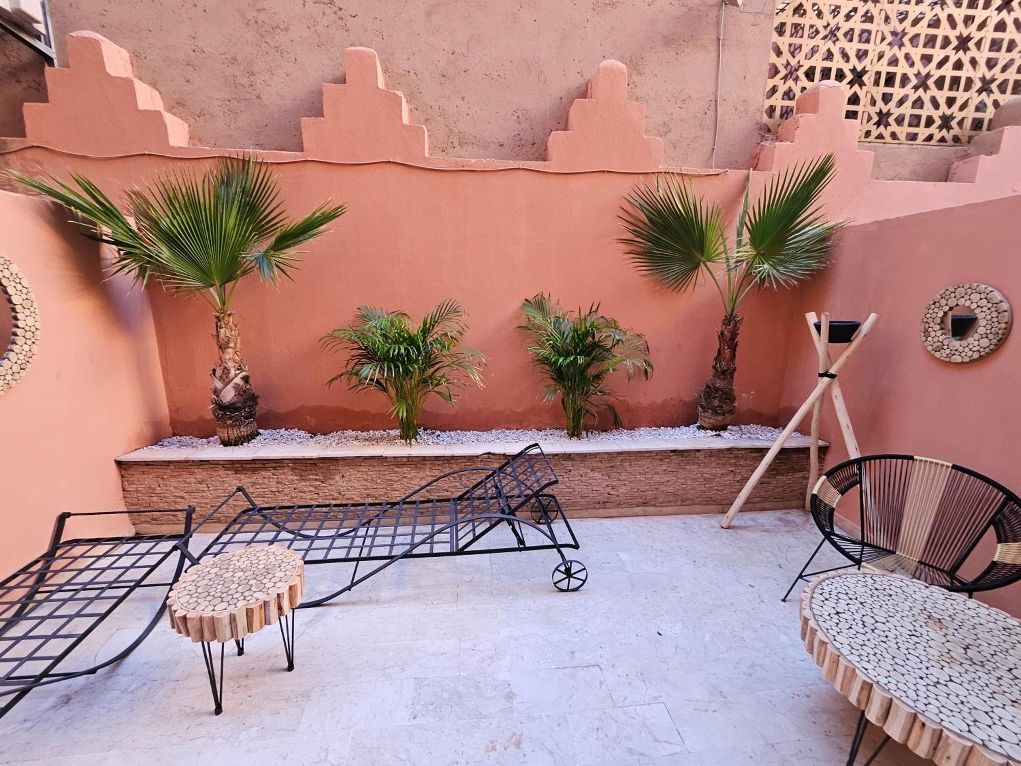 Charmant Duplex Au Coeur De Gueliz, Quartier Haut De Gamme De Marrakech Marrákes Kültér fotó